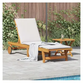 vidaXL Sonnenliege 114 x 67 x 85 cm Braun