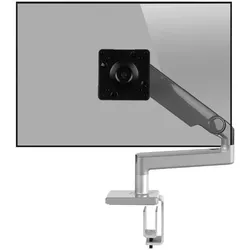 Humanscale M2.1 Monitorhalterung für USM Tisch gerade silber (M21USETB)