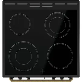 Gorenje Classico Collection GECS6B70CLB Herd - schwarz