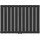 neu.haus Designheizkörper Nore 600 x 800 mm 616 W schwarz Mittelventil