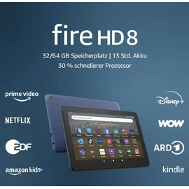 Amazon Fire HD 8 2022 8.0" 32 GB Wi-Fi mit Werbung schwarz