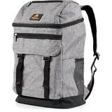 CampFeuer Kühlrucksack 20 Liter grau, leicht und wasserdicht - Grau