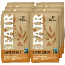 Tchibo Caffè Crema Kaffeebohnen 6 Packungen 1000 g