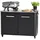 cozze Grillbesteck Edelstahl Schwarz