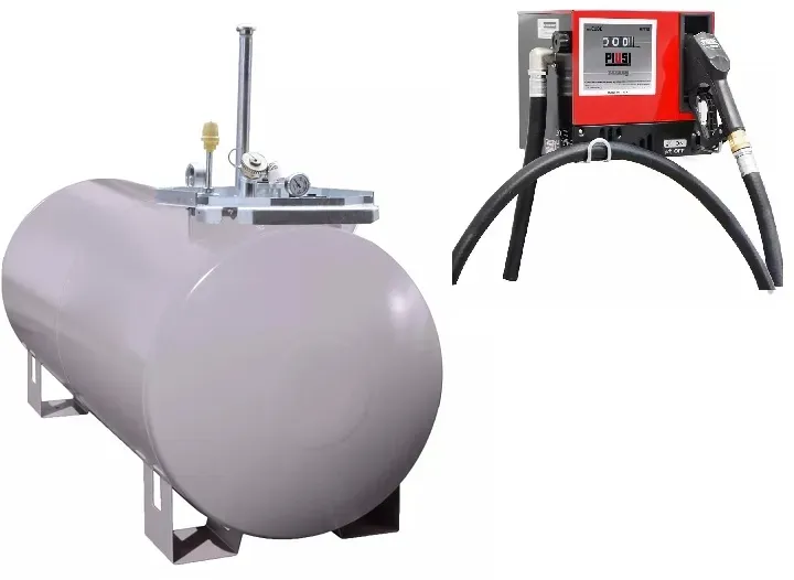 Rietberg Dieseltankanlage 5.000 Liter mit PIUSI CUBE-Pumpsystem 70 l/min.