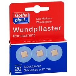 Gothaplast Wundpflaster 2,2 cm transparent