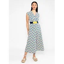 Blutsgeschwister Damen Hello Fritjes Culotte Jumpsuit (Größe L, weiss)