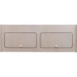 MonsterShop Hängeschrank Birkensperrholz 100 cm x 35 cm x 35 cm bronze
