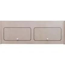 MonsterShop Hängeschrank Birkensperrholz 100 cm x 35 cm x 35 cm bronze