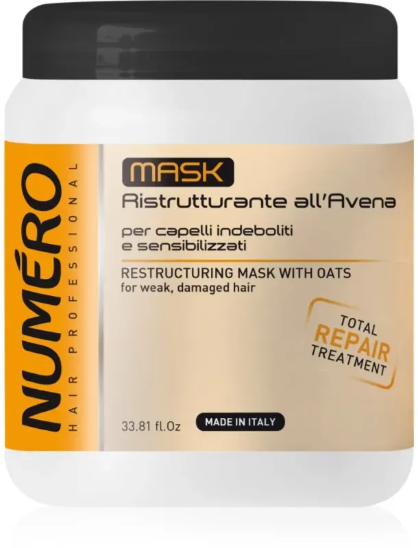 Brelil Professional Restructuring Mask restrukturierende Maske für das Haar 1000 ml