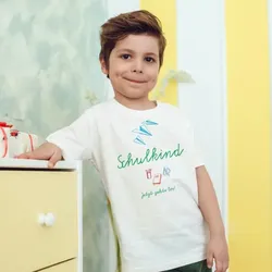 Kinder T-Shirt "Schulkind - Jetzt geht ́s los"