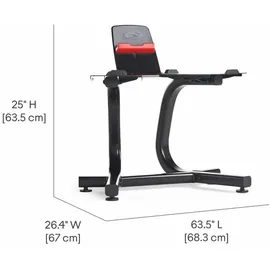 Bowflex Hantelständer Schwarz