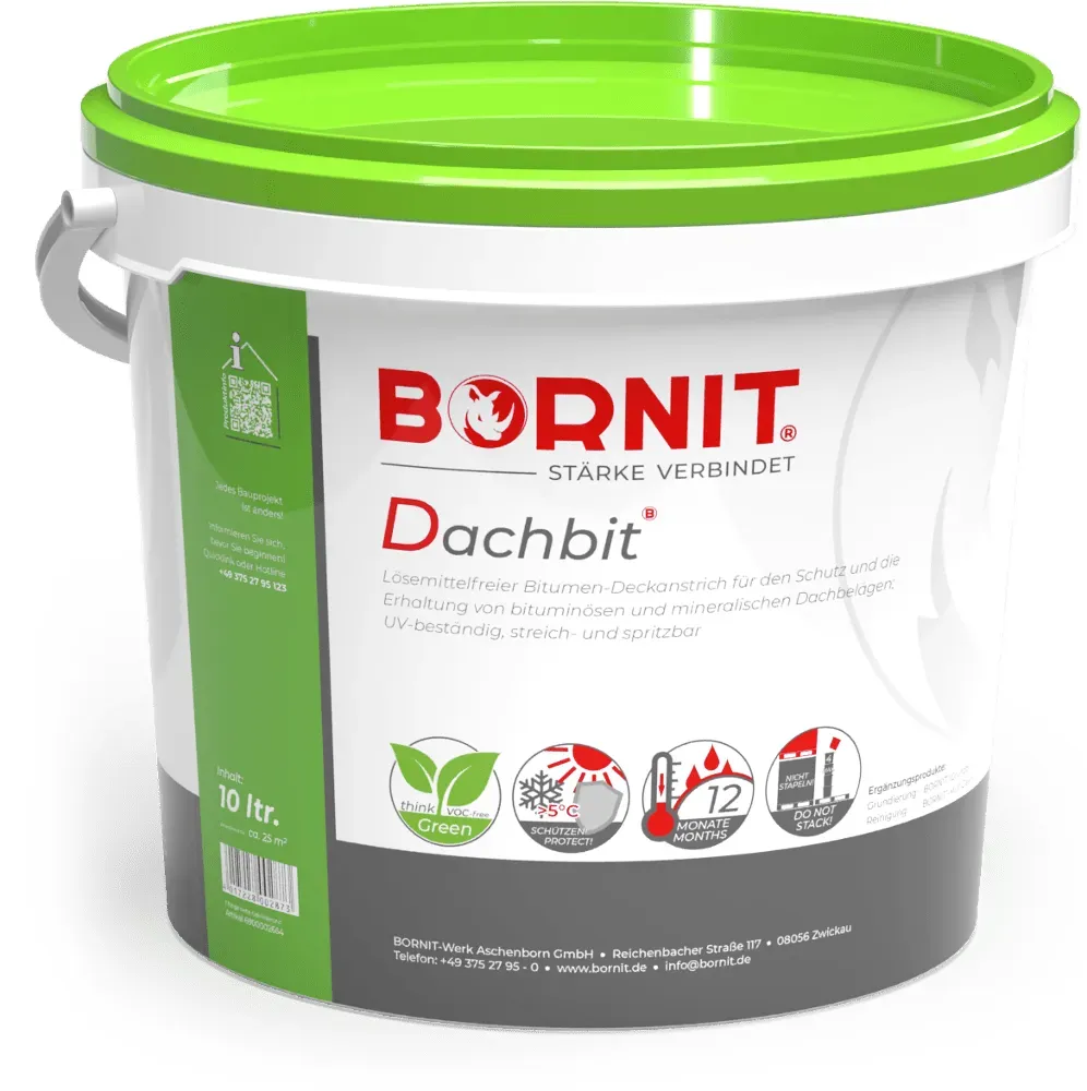 BORNIT Dachbit - lösemittelfreier Schutzanstrich - 10 ltr