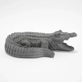 esotec Wasserspiel Krokodil liegend
