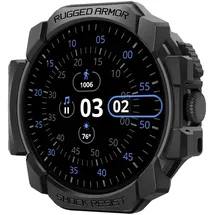 SPIGEN Rugged Armor matte black / Google Pixel Watch 3/2/1 (41mm)
