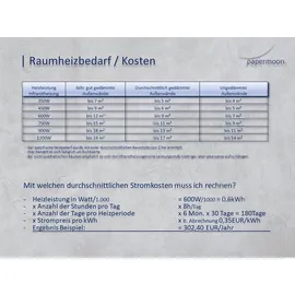Papermoon Infrarotheizung »EcoHeat - Forrest Morgen in schwarz+weiss«, Matt-Effekt - bunt