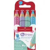 Faber-Castell Buntstiftetui 4 St. Grippy Pastel