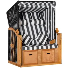 Outsunny - Rattansessel - B118 x T79 x H160 cm