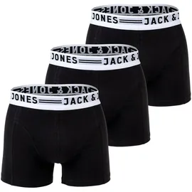 JACK & JONES Sense Trunks schwarz M 3er Pack