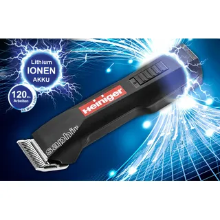 HEINIGER SAPHIR BASIC AKKU -/ SCHERMASCHINE MIT SCHERKOPF 1,5 MM"NEU"