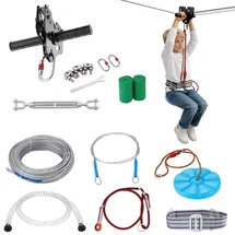 Vevor Zipline Seilrutsche 18,3 m