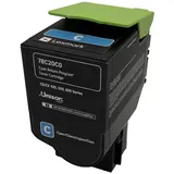 Lexmark Original Toner 78C20C0  Farbe: Cyan ca. 1.400 Seiten für CS 421 | 521 | 622 Serien und CX 421 | 522 Serien