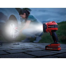 Einhell Akku-Lampe Kunststoff rot/schwarz ohne Akku