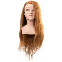 Efalock Übungskopf Mila Humanhaar hellbraun 60 cm