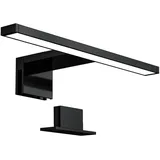 B.K.Licht Led, Spiegelleuchte, schwarz, 1xLED-Platine/5W