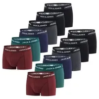 JACK & JONES JACJEANS TRUNKS Mehrfarbig XL 12er Pack