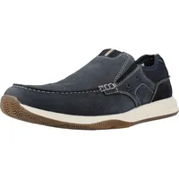 CLARKS Herren Sailview Step Flacher Slipper, Navy Nubuck, 43 EU