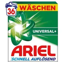ARIEL Pulverwaschmittel »Universal+« 1.8 kg - 36 WL
