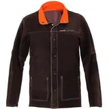 Stamos Welding Group Schweißerjacke aus Rindspaltleder Größe L - Schweiß Jacke Echtes Rindsleder Gr L Leder Schweißen