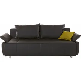Collection AB Schlafsofa Funtastic, mit Bettfunktion, inklusive 2 Rücken- und 1 Zierkissen, braun