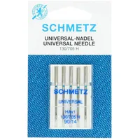 Gütermann Schmetz 130-705-05-090 Nadel, Metal, Silber, 90-14 Größe, 5 Count