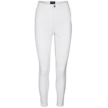 Vero Moda Sophia Soft Skinny Hochtaillierte Jeans Bright White S 32