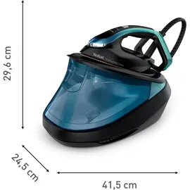 Tefal Pro Express Vision GV9822 schwarz/blau