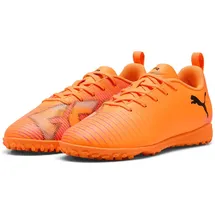 Puma Future 8 Play TT Teppichrasen Kinder heat fire/puma black/ravish 37
