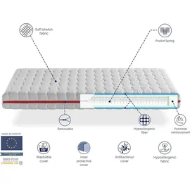 dreamdi GEA SPRING 90 x 200 cm H2