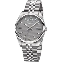Regent BA-881 Herrenuhr Stahl/Anthrazit