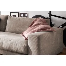 KAWOLA 3-Sitzer Madeline Cord taupe