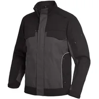 FHB Arbeitsjacke ERNST Twill 300, - anthrazit/schwarz