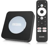 MECOOL KM2 Plus Android TV Box 11 Zoll 2G+16G Netflix zertifiziert S905X4-B 4K Streaming Media Player Sprachassistent Google Disney + Prime Video WiFi 5 Dual Band LAN BT 5.0
