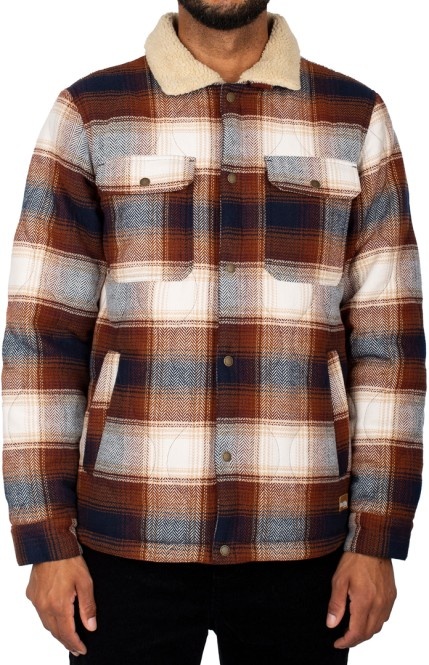 IRIEDAILY YOUNG FELLA Flannel Jacke 2024 navy/brown - S