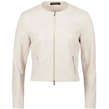 Vera Mont Blazer-Jacke mit Reißverschluss in beige - Gr.: 44