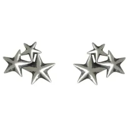 Gemshine Ohrringe Sternenkonstellation   Grau Damen 