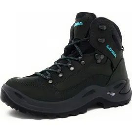 Lowa Renegade GTX Mid Damen Asphalt/Türkis 41,5
