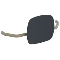 Hewi 801 Rückenstütze 801.51.907286 Wandabstand 230mm, Lehne anthrazitgrau, sand