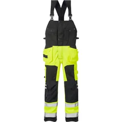 Fristads High Vis Handwerkerlatzhose Kl. 2 1014 PLU 101018 - warnschutz-gelb/schwarz - C56