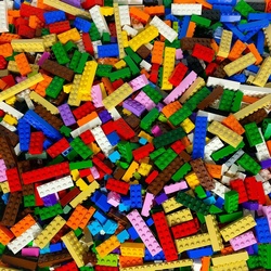 LEGO Hochsteine mix (LEGO Zubehör)
